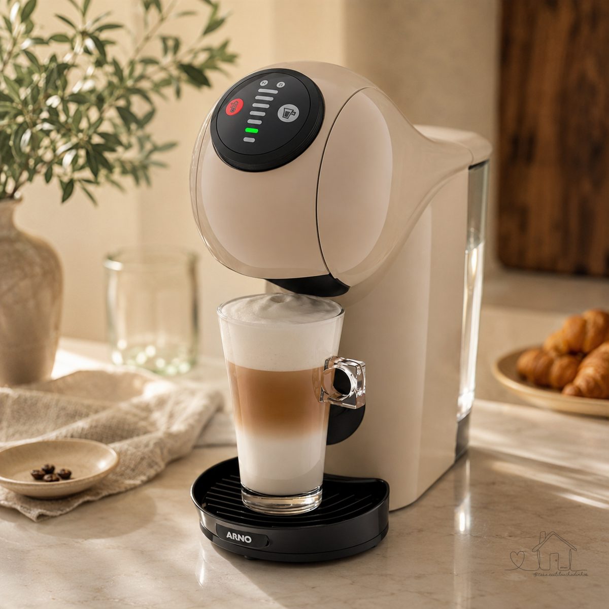 Cafeteira Nescafé Dolce Gusto Genio S Basic Taupe Cor Bege