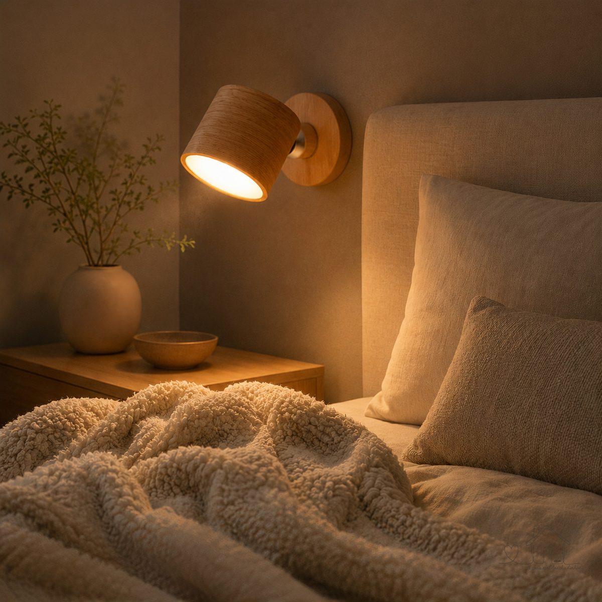 Kit 2 Arandela Led Recarregável Parede Abajur Cabeceira Luz Quarto Usb Interna Banheiro Cozinha Corredor Lâmpada Gira