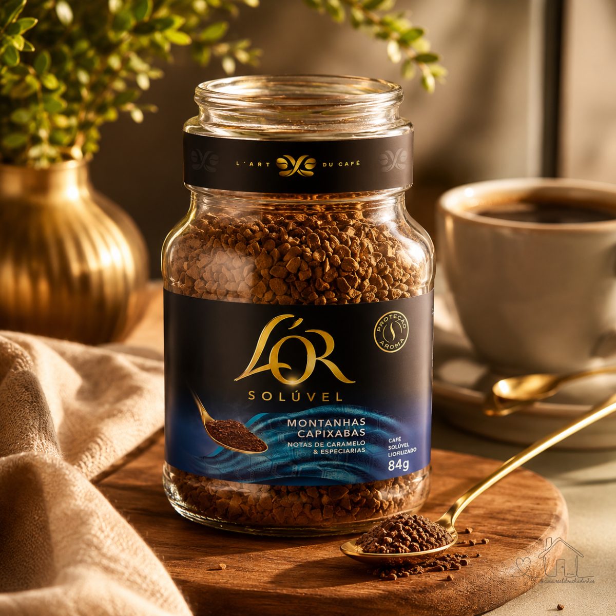 Café Solúvel L'or Montanhas Capixabas | Vidro, 84g