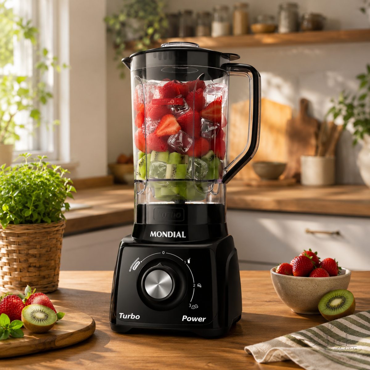 Liquidificador Mondial L‑99 Turbo 550 W 3 Velocidades