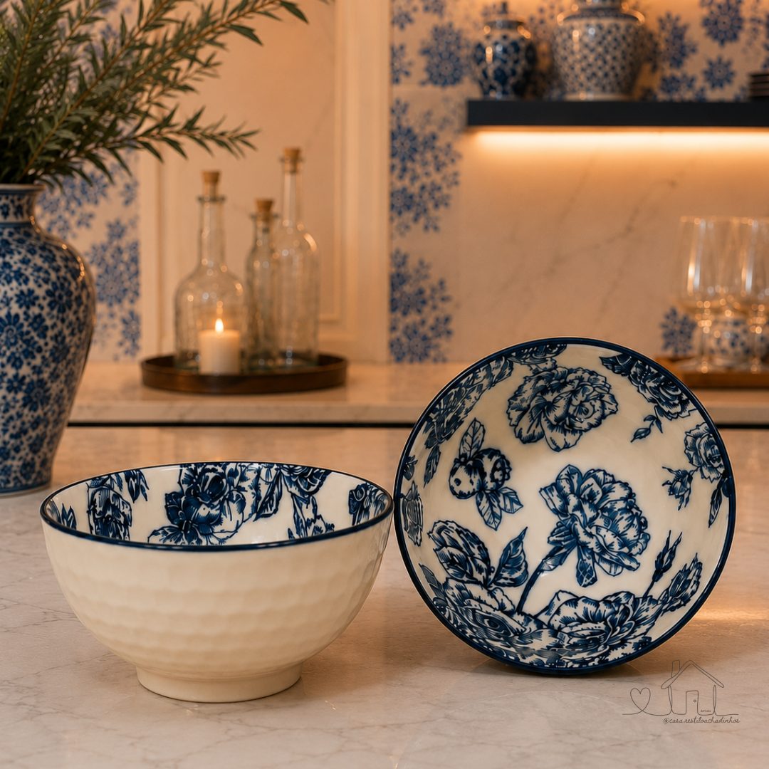 Kit Jogo 4 Bowl Porcelana