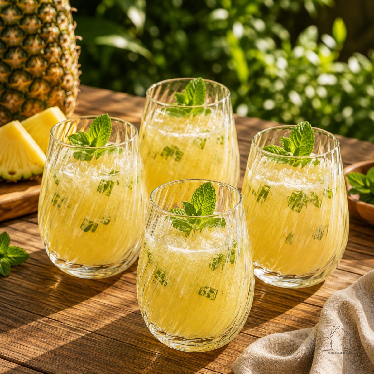 Conjunto 4 Copos de Vidro Cristal 480ml Premium