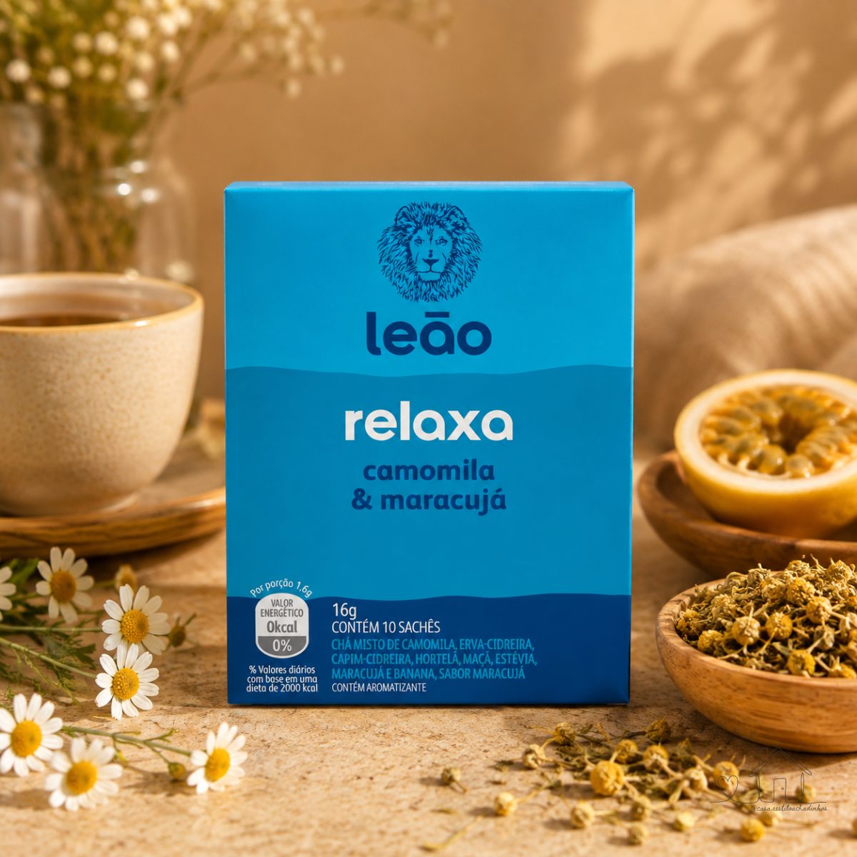 Chá Leão Funcionais - Relaxa 10 Saches