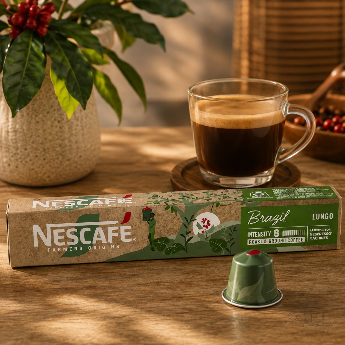 Café em Cápsula Compatível com Nespresso - Origins Brazil 10 Cápsulas