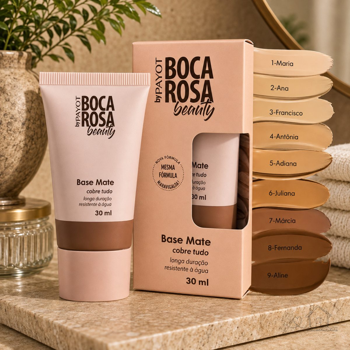 Boca Rosa Base Líquida Matte Perfect By Payot-30ML