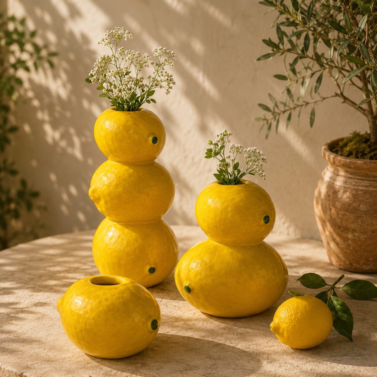 Vaso Decorativo Limão Siciliano
