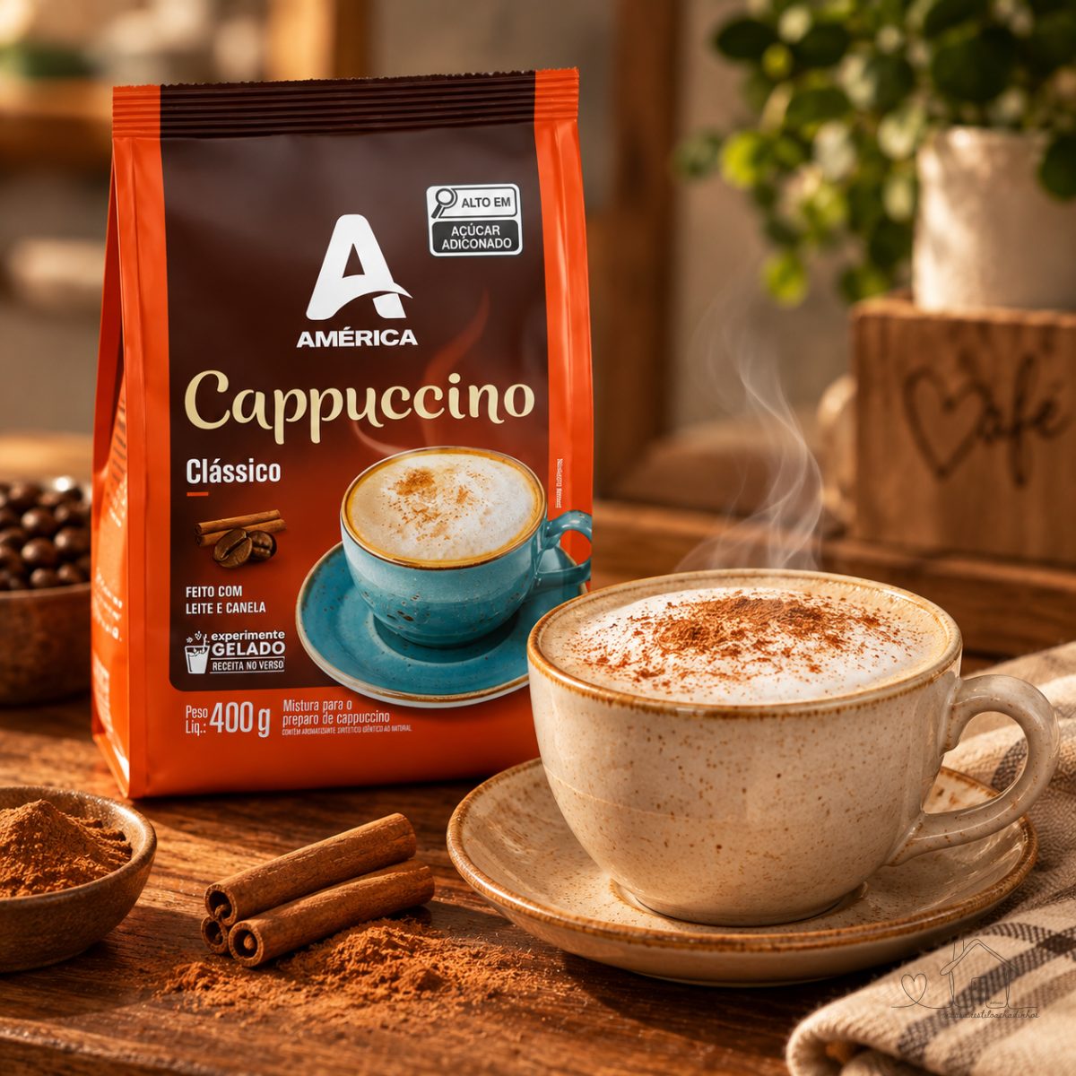 Cappuccino Clássico América 400g