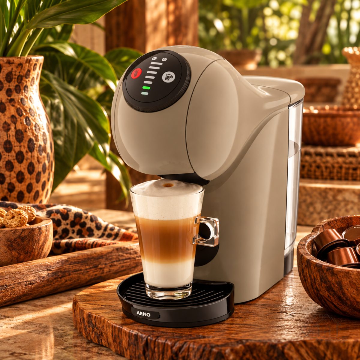 Cafeteira Nescafé Dolce Gusto Genio S Basic Taupe Cor Bege