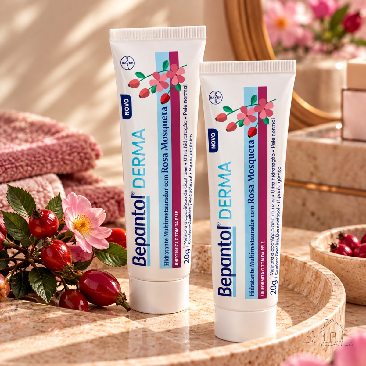 Hidratante Multirestaurador Rosa Mosqueta 2un Bepantol Derma